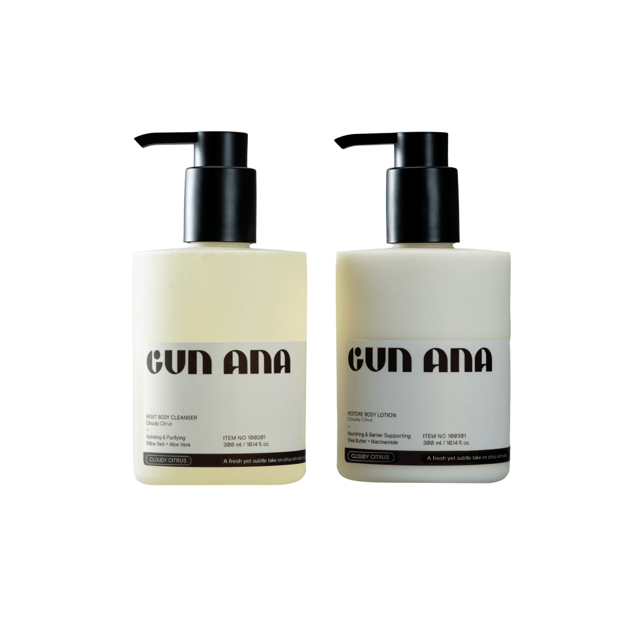 Kit Body Cleanser + Body Lotion Cloudy Citrus - LACONICUM