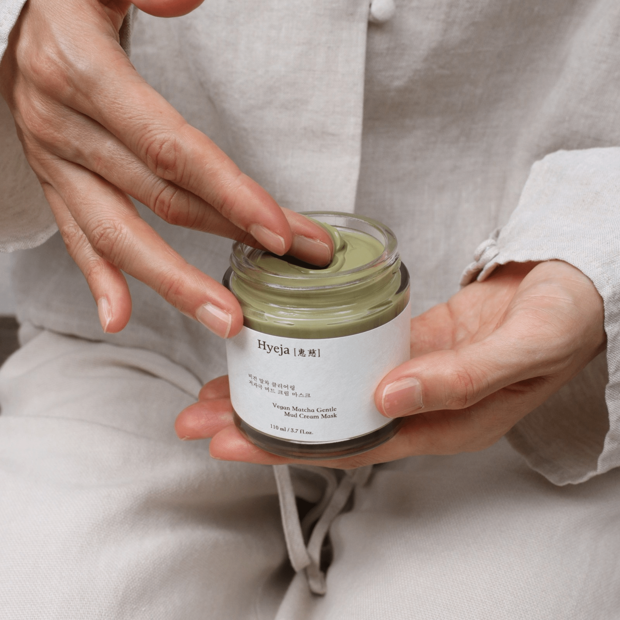 Vegan Matcha Gentle Face Mud Cream Mask - LACONICUM