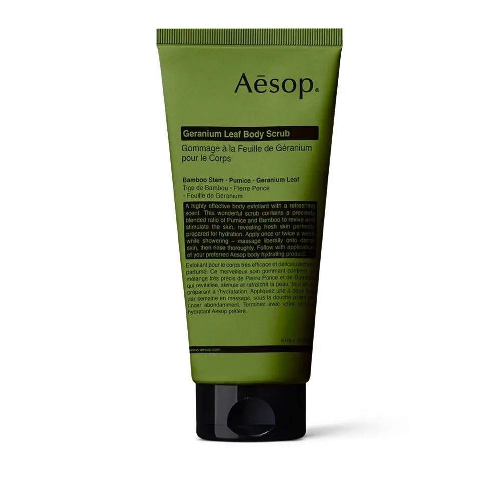 Geranium Leaf Body Scrub - LACONICUM