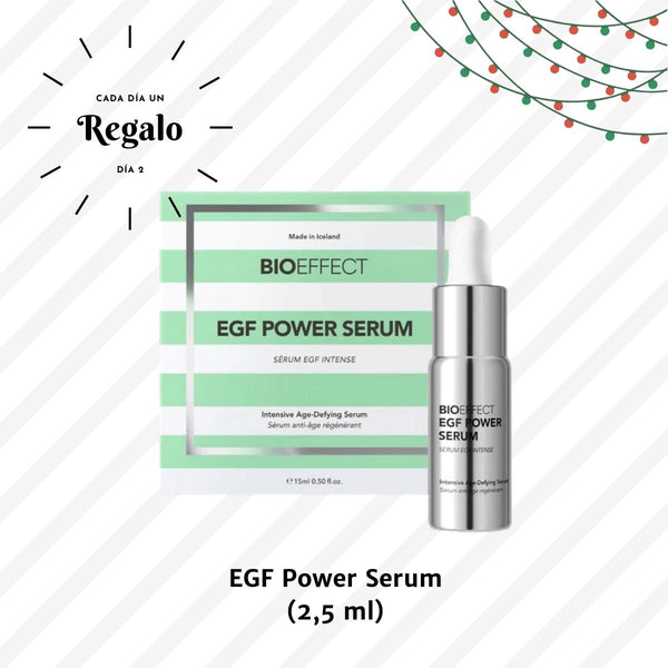 Día 2 → EGF Power Serum (2,5ml) de Bioeffect