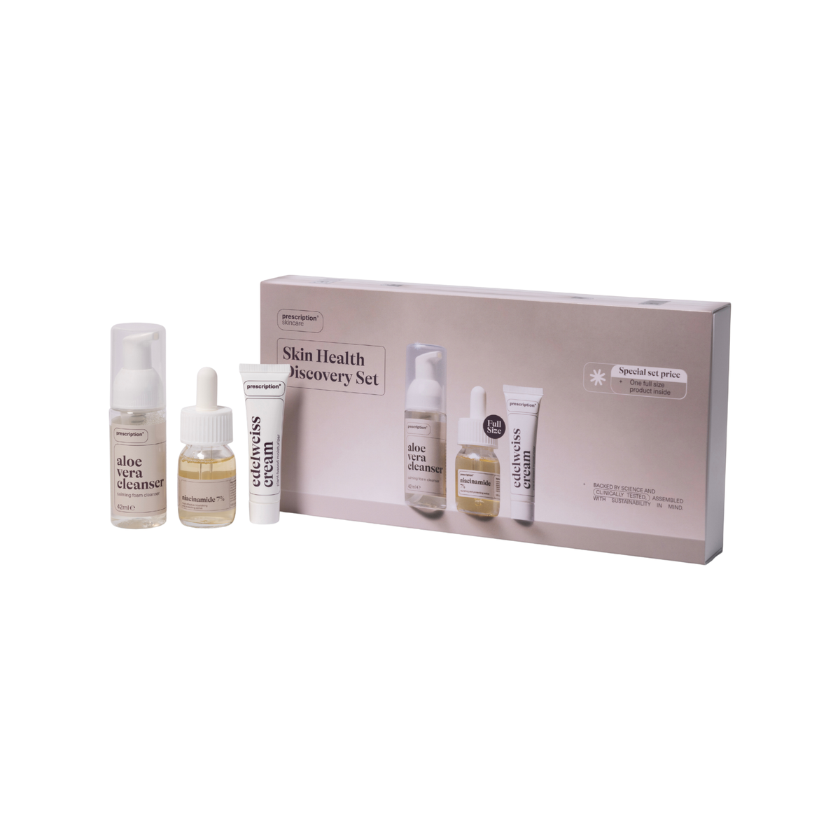 Skin health discovery set