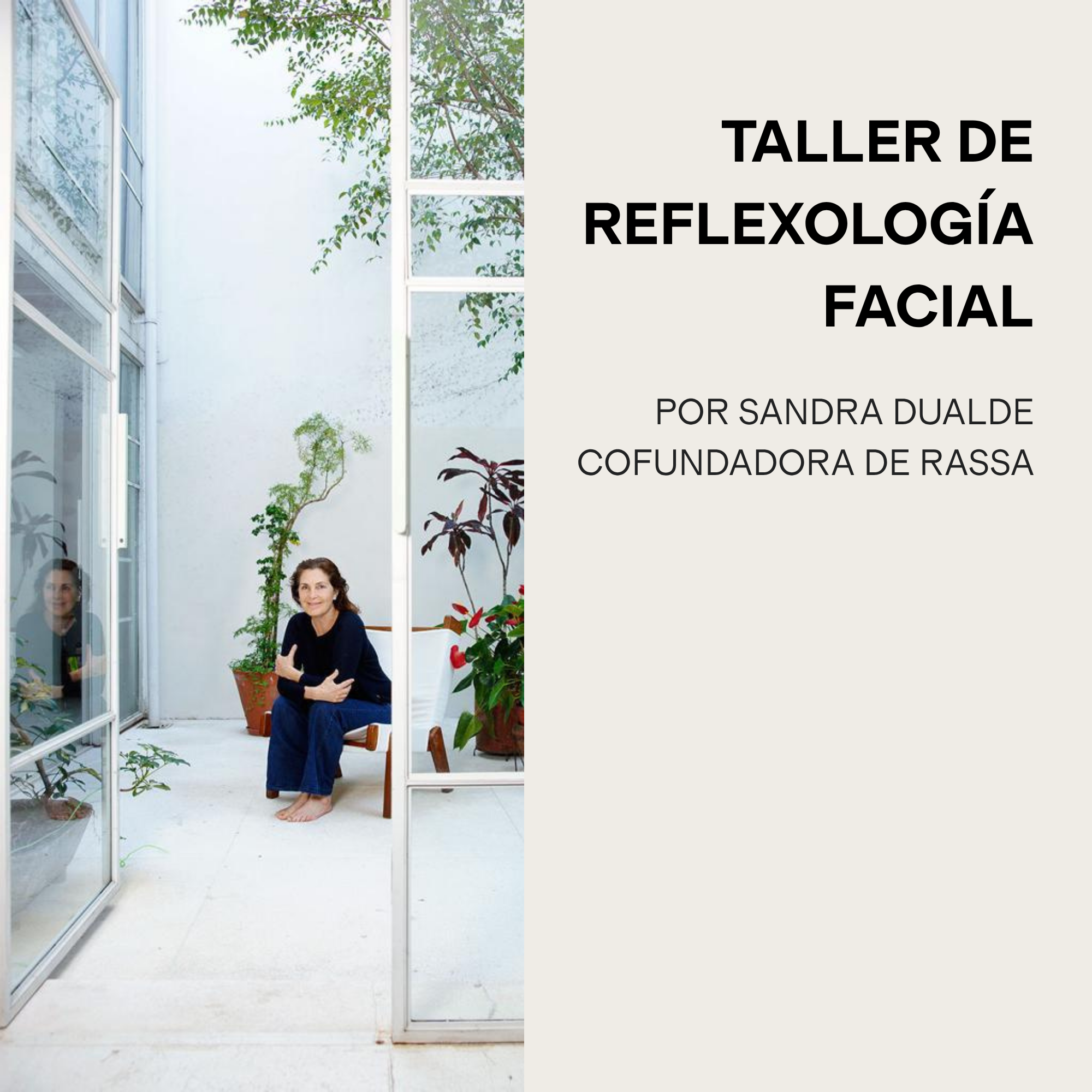 Taller Reflexología Facial con Sandra Dualde
