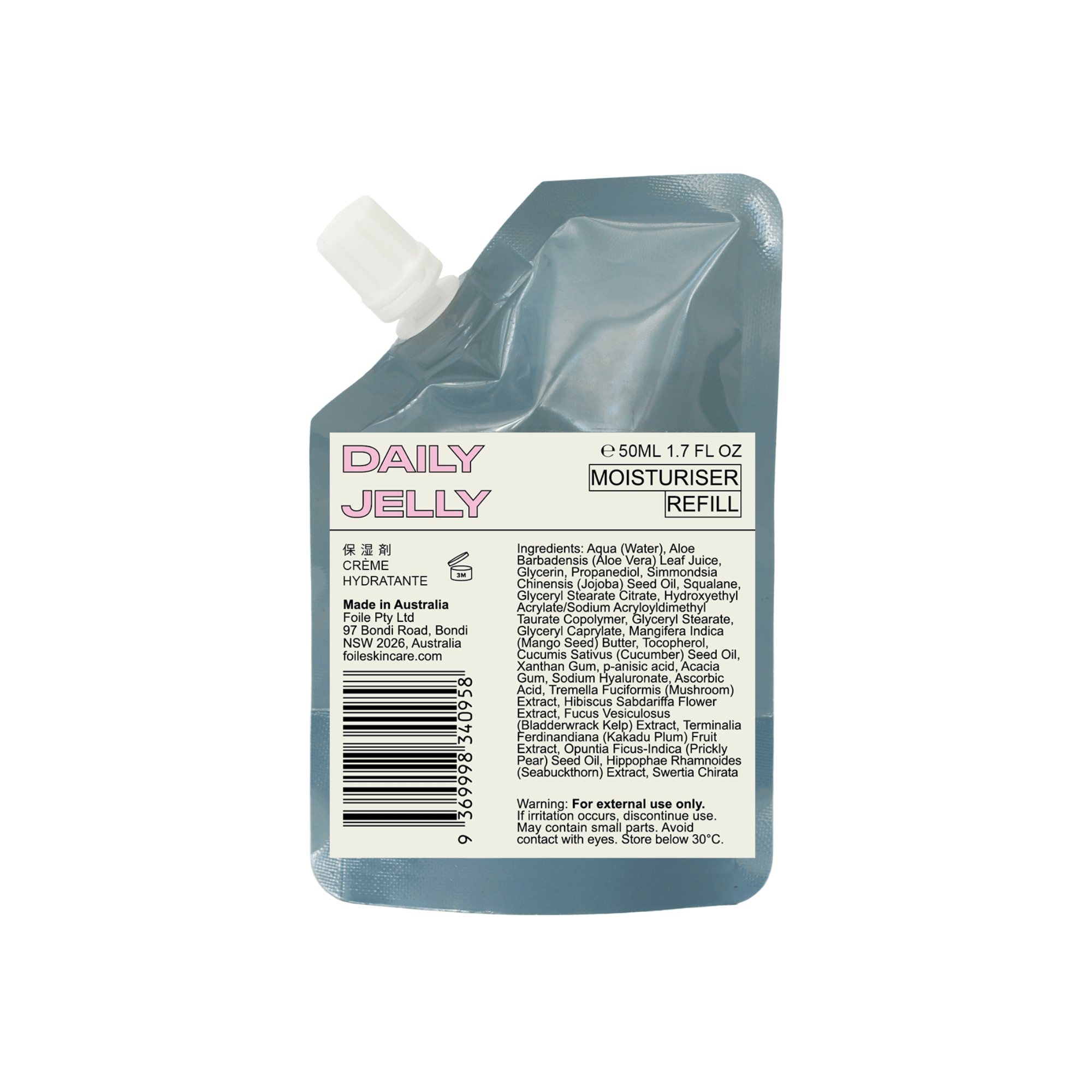 Daily Jelly Moisturiser - LACONICUM