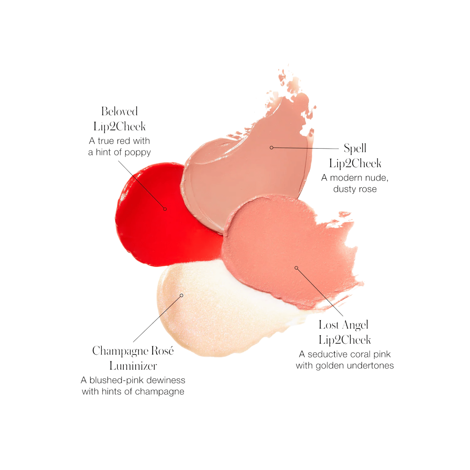 Lip2Cheek Glow Quad Mini - LACONICUM
