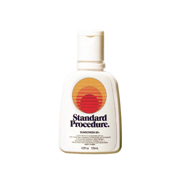 Sunscreen 50+ Standard Procedure