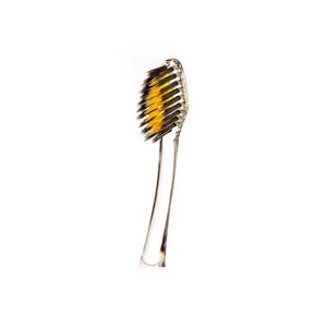 Charcoal & Gold Toothbrush - Cepillo de dientes con carbón de bambú