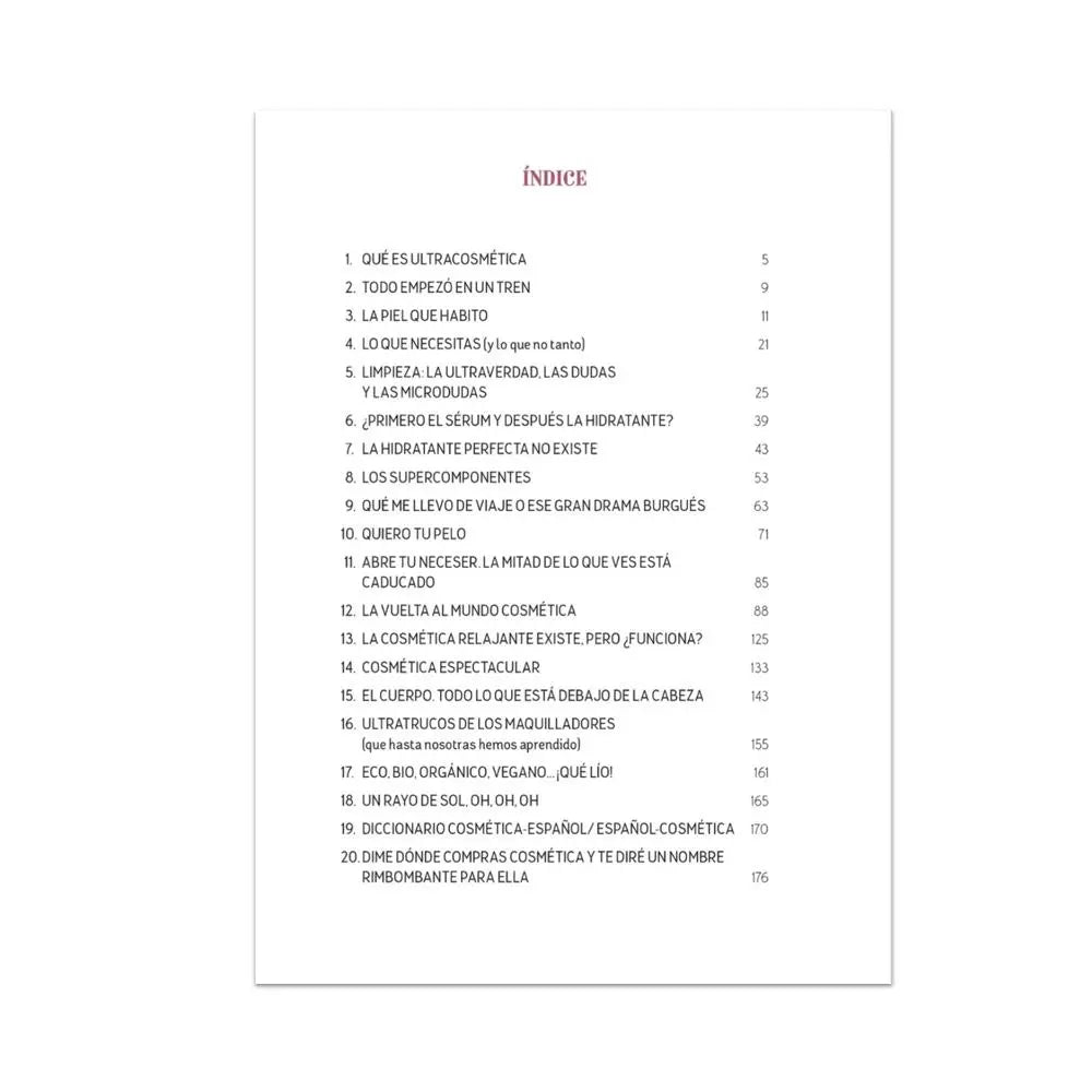 Libro Ultracosmética - LACONICUM